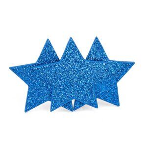 Paparazzi Happy Birthday, America - Blue Shimmery Star Hair Clip